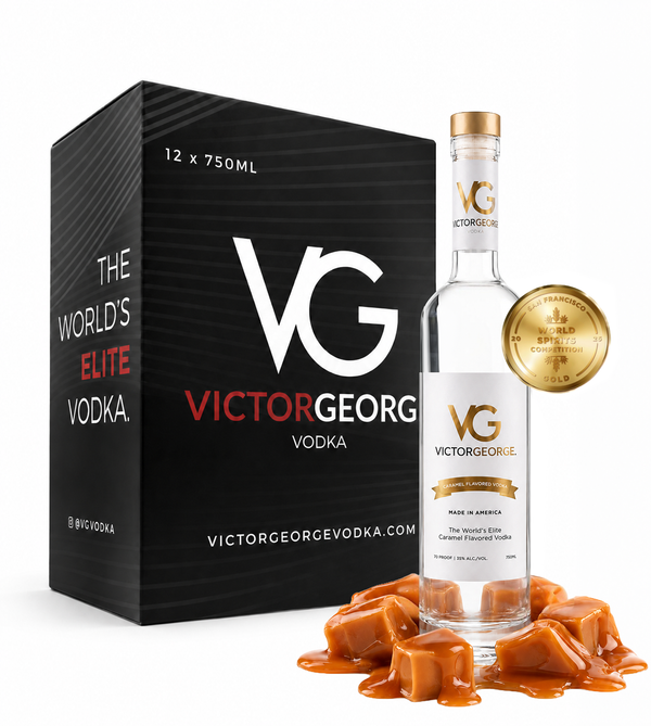 Case of Caramel Flavored Vodka